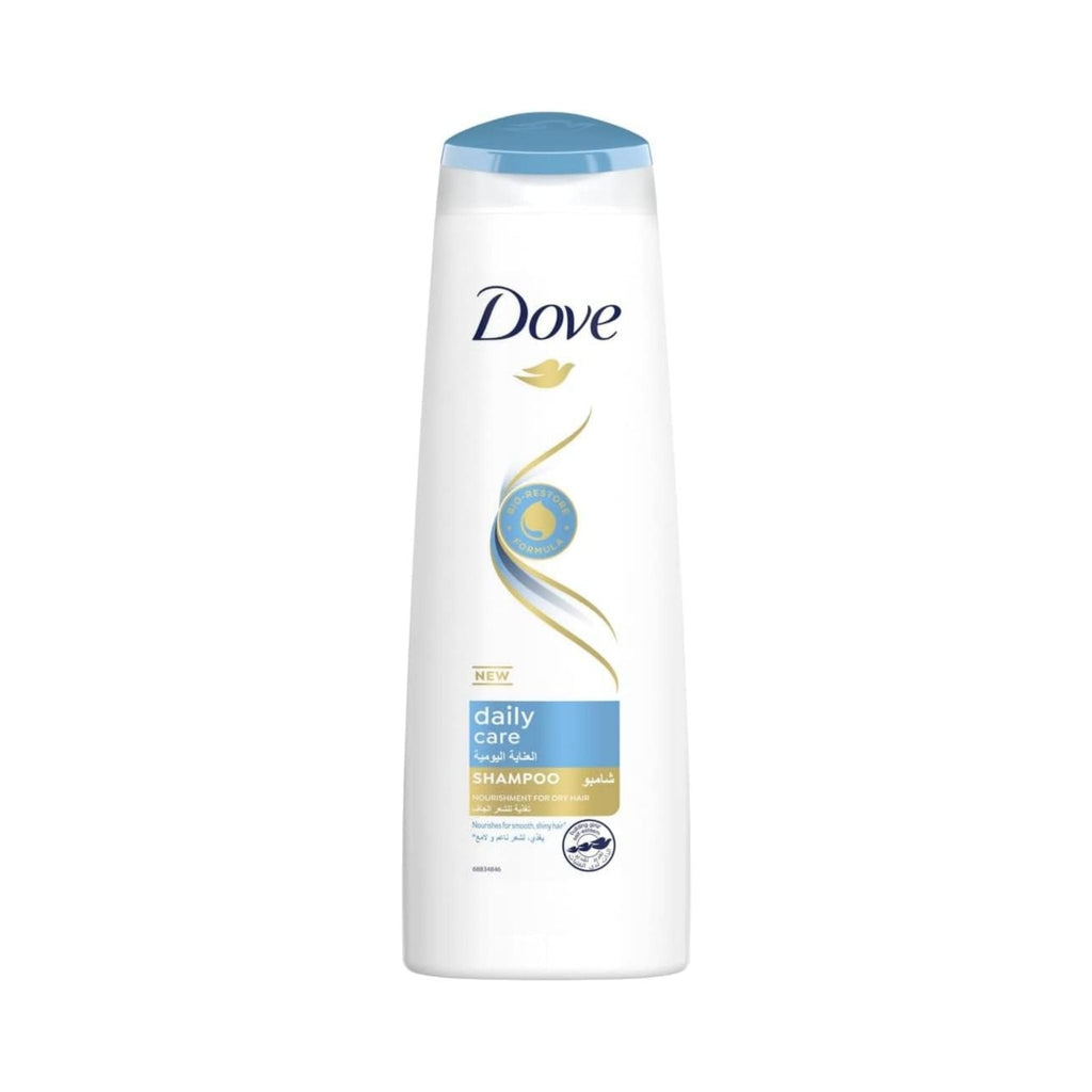 Refect Beauty Dove Daily Care Shampoo bottle for smooth and manageable hair with Bio-Restore formula