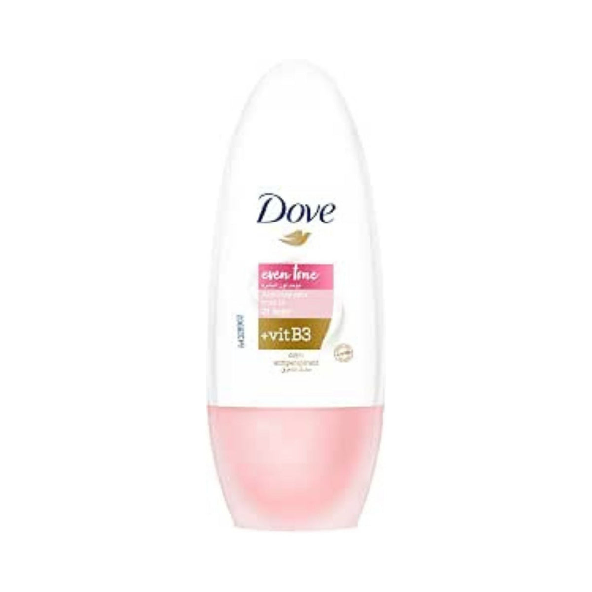 Refect Beauty Dove Even Tone antiperspirant roll-on with Vitamin B3 for 48-hour protection and skin nourishment