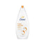 Refect Beauty Dove Fruity Nourish shower gel bottle with orange peel graphic for soft and smooth skin