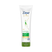 Refect Beauty Dove Hair Fall Rescue oil replacement cream in a white tube with green accents for hair strengthening.