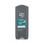 Refect Beauty Dove Men+Care Eucalyptus & Mint body wash in a grey 400ml bottle for refreshing daily skin cleansing.