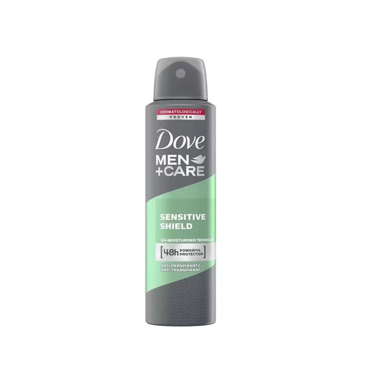 Refect Beauty Dove Men+Care Sensitive Shield antiperspirant deodorant spray can for sensitive skin