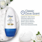 Refect Beauty Dove Original roll-on antiperspirant with moisturizing cream for 48-hour protection and soft skin