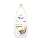 Refect Beauty Dove Pampering Shea Butter and Warm Vanilla body wash bottle with nourishing formula