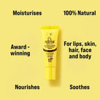 Refect Beauty Dr.PAWPAW Original Balm in a yellow tube, a multi-purpose natural moisturizer for lips, skin, and body.