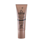 Refect Beauty Dr.PAWPAW Tinted Rich Mocha Balm in a brown squeeze tube for lips, cheeks, and skin hydration.