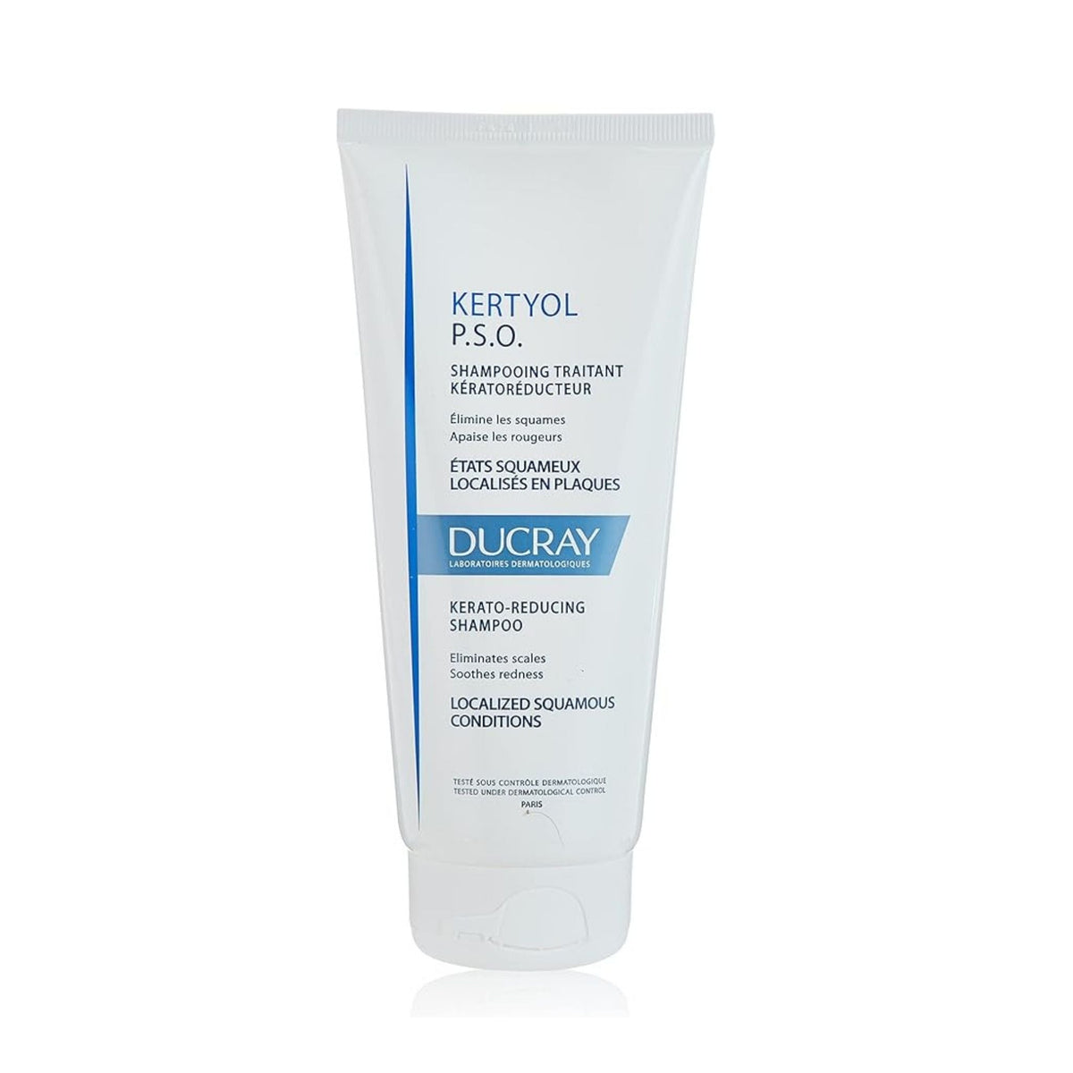 Refect Beauty Ducray Kertyol P.S.O. rebalancing treatment shampoo tube for psoriasis-prone scalps