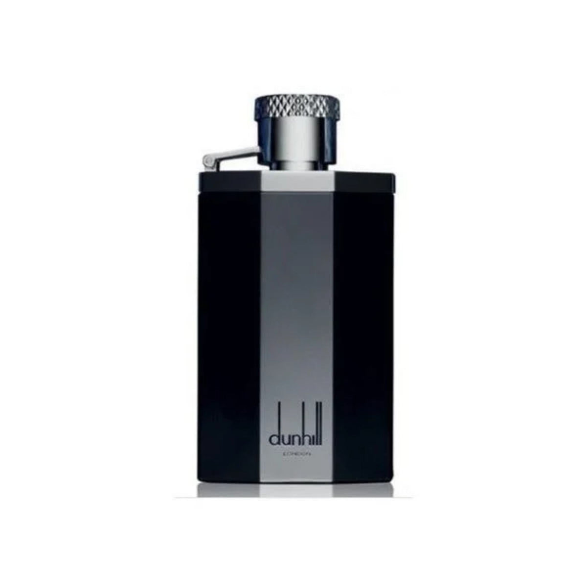 Refect Beauty Dunhill Desire Black Eau de Toilette in a sleek black rectangular bottle with a metallic silver cap.
