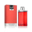 Refect Beauty Dunhill Desire Eau de Toilette for men in a vibrant red glass bottle with its matching red box.