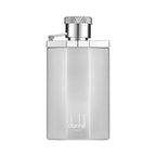 Refect Beauty Dunhill Desire Silver Eau de Toilette in a sleek metallic silver bottle with a textured cap