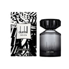Refect Beauty Dunhill Driven Eau de Parfum 100ml bottle and black and white patterned box for men