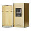 Refect Beauty Dunhill Icon Absolute Eau de Parfum bottle and gold packaging featuring a textured metallic finish