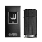 Refect Beauty Dunhill Icon Elite Eau de Parfum bottle and black textured box for men