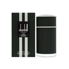 Refect Beauty Dunhill Icon Racing Eau de Parfum bottle and box featuring a textured black design for men