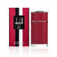 Refect Beauty Dunhill Icon Racing Red Eau de Parfum bottle and box with textured red finish and racing stripe design