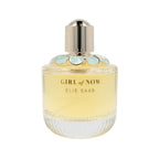 Refect Beauty Elie Saab Girl Of Now eau de parfum in a glass bottle with a gold cap and floral petal detail