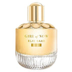 Refect Beauty Elie Saab Girl Of Now Shine eau de parfum in a gold-accented glass bottle with floral cap design