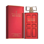 Refect Beauty Elizabeth Arden Red Door Eau de Toilette perfume bottle and its iconic red rectangular box packaging.