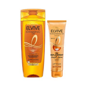 Refect Beauty L'Oreal Paris Elvive Extraordinary Oil shampoo and oil replacement cream set for dry hair nourishment.