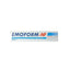 Refect Beauty Emoform-NF fluoride-free toothpaste box for sensitive teeth and gums in white and blue packaging.