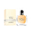 Refect Beauty Emporio Armani Because It’s You Eau de Parfum 100ml bottle with its matching cream-colored box