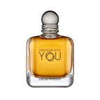Refect Beauty Emporio Armani Stronger With You Eau de Toilette in a clear glass bottle with amber fragrance liquid.