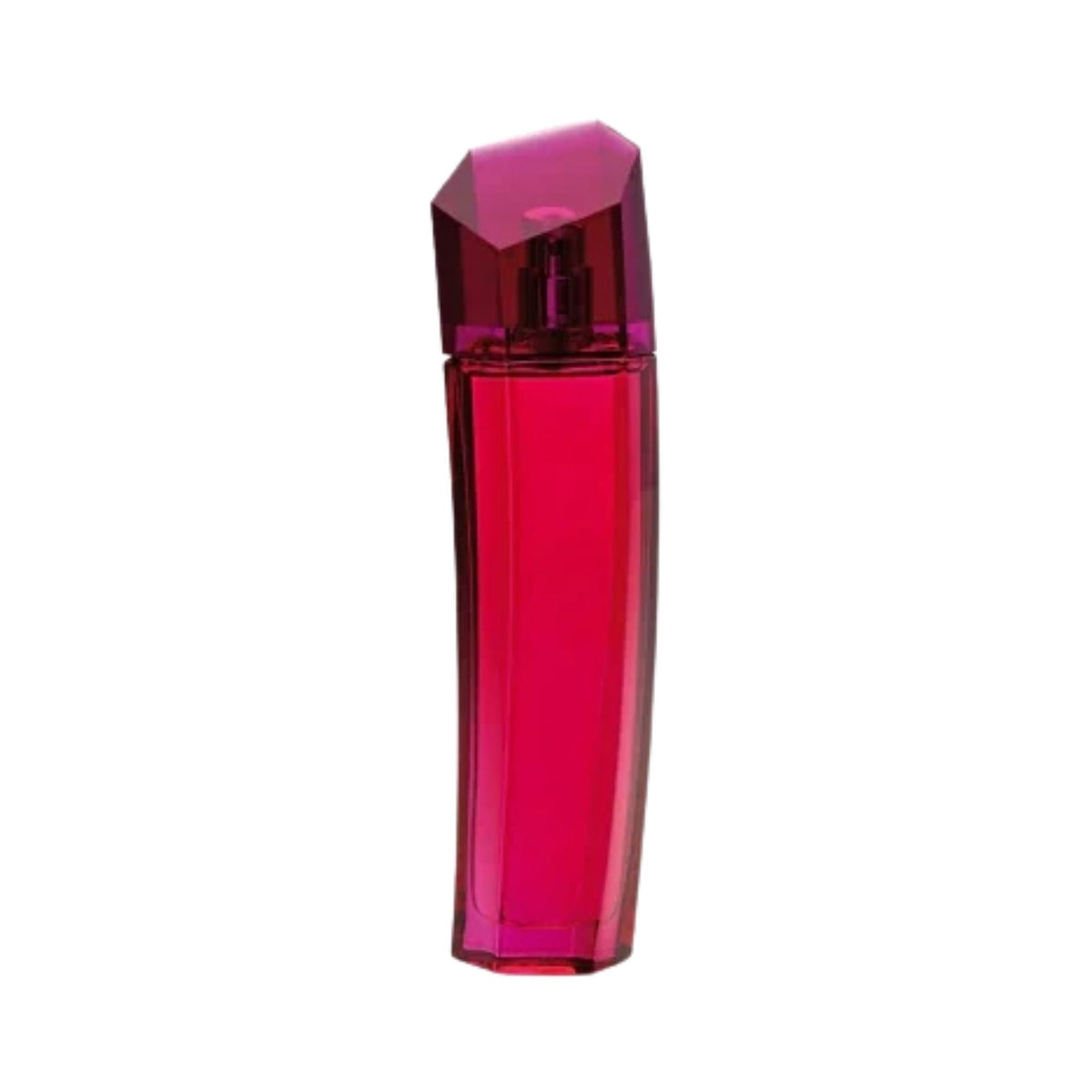 Refect Beauty Escada Magnetism eau de parfum in a tall, vibrant magenta glass bottle with a faceted geometric cap.