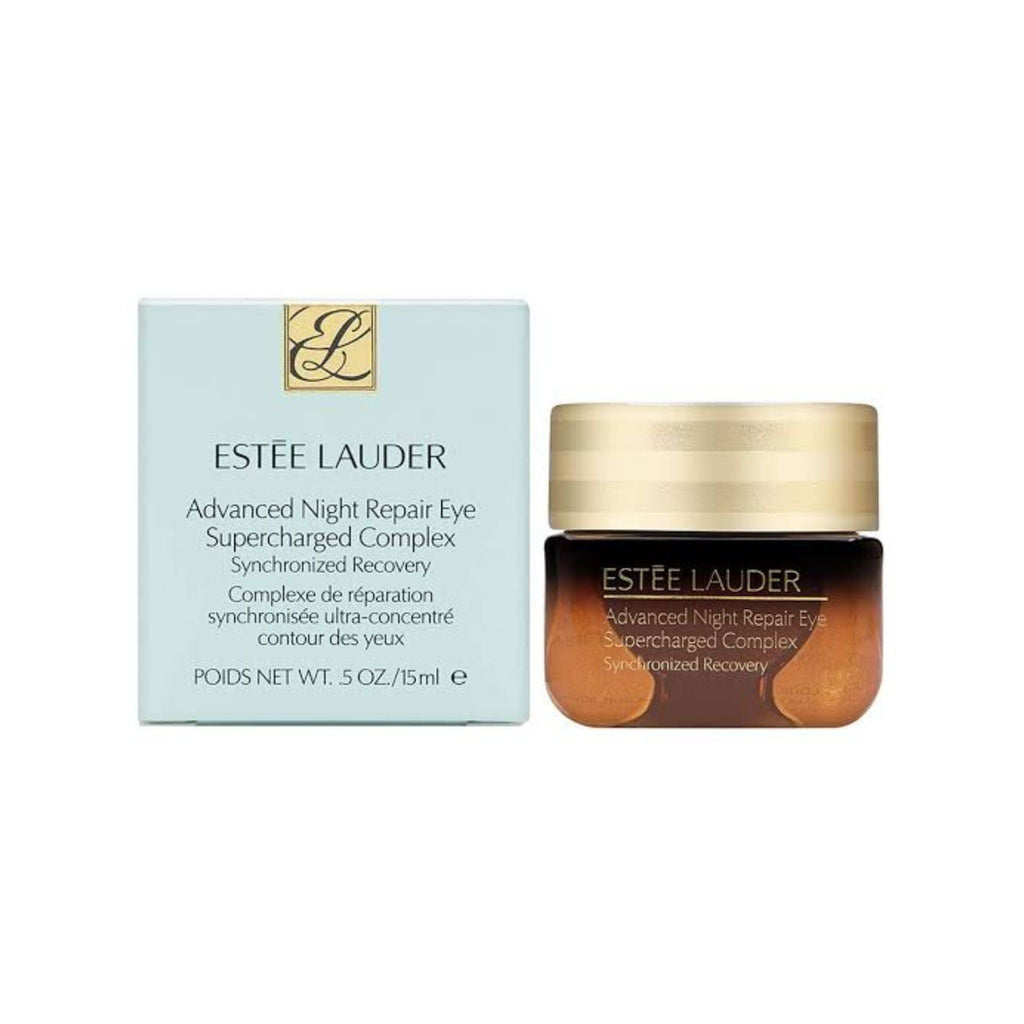 Refect Beauty Estée Lauder Advanced Night Repair eye cream jar and light blue box for dark circles and fine lines