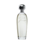 Refect Beauty Estée Lauder Pleasures Eau de Parfum in a clear glass bottle with a rounded silver cap.