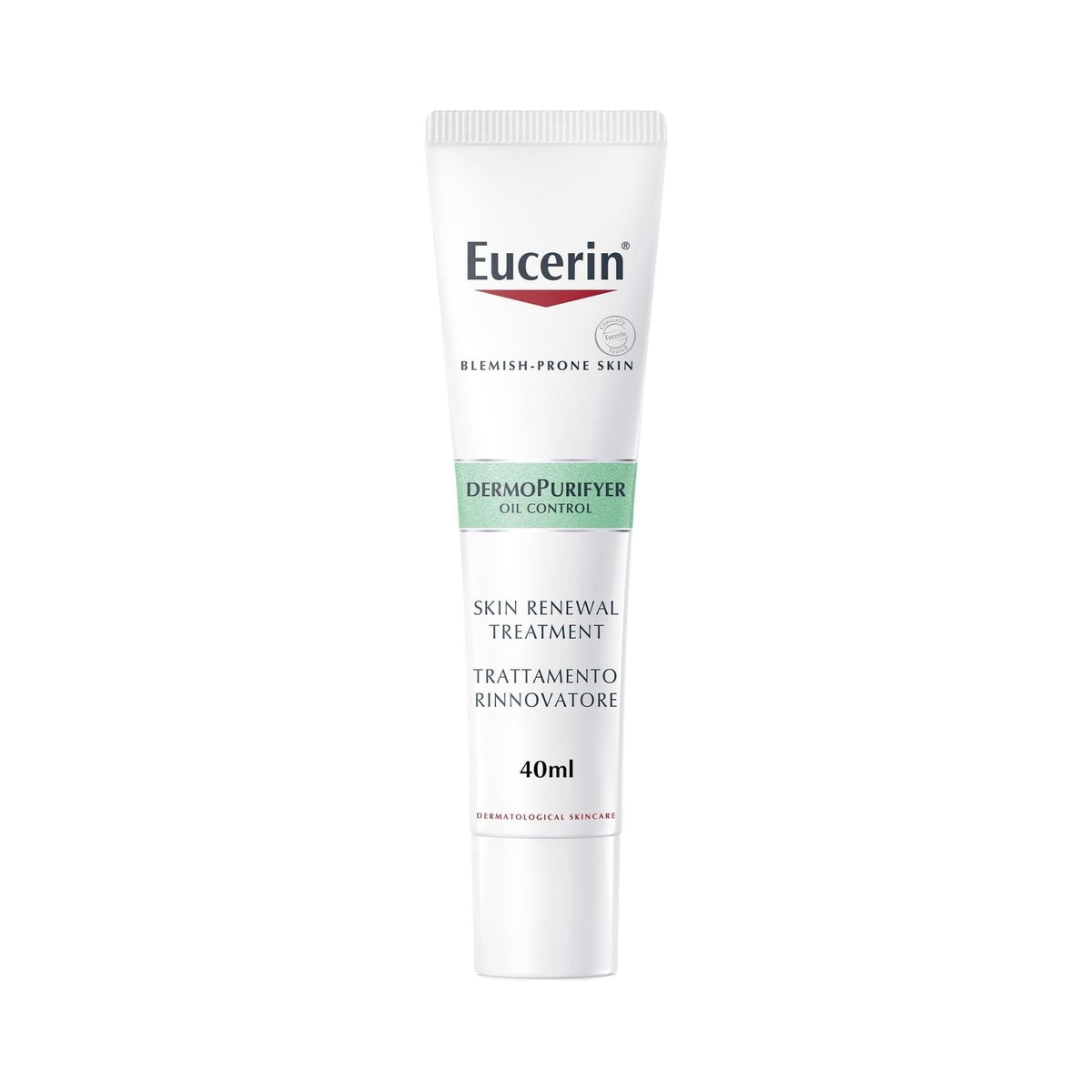 Refect Beauty Eucerin DermoPurifyer Oil Control Skin Renewal Treatment 40ml serum tube for blemish-prone skin