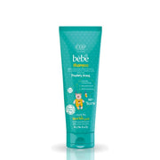 Refect Beauty Eva Clinic Bebe powdery scent shampoo in a teal tube for toddlers aged 12-36 months.