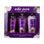 Refect Beauty Ever Pure Life Kiss gift set featuring shower gel, body splash, and body lotion in a floral box.