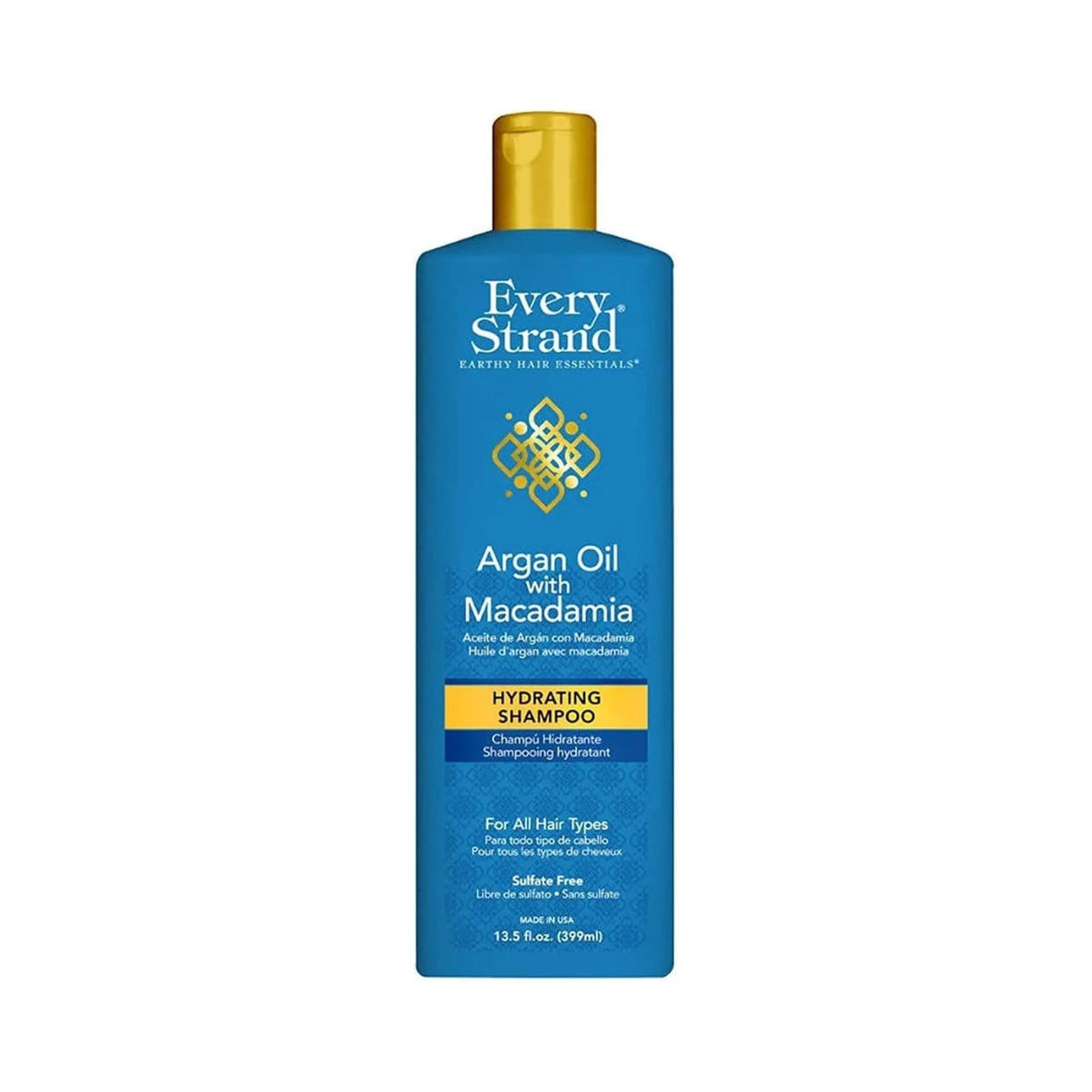 Refect Beauty Every Strand hydrating shampoo bottle with argan oil and macadamia for all hair types
