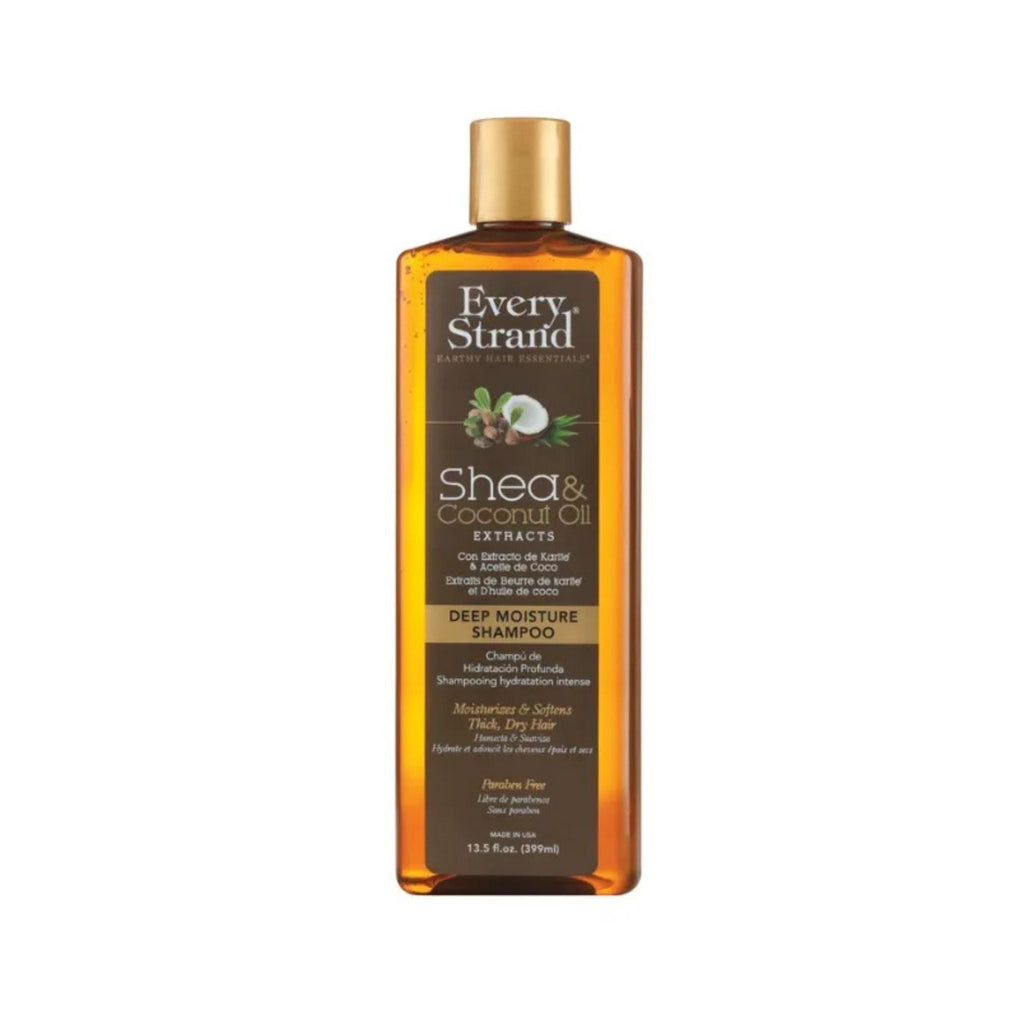 Refect Beauty Every Strand Deep Moisture Shampoo with Shea and Coconut Oil in a 13.5 fl oz bottle for dry hair.