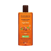 Refect Beauty Evoluderm Argan Divin nourishing shampoo bottle with argan oil and shea butter for dry damaged hair