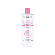 Refect Beauty Evoluderm micellar cleansing water for dry and sensitive skin in a 500ml bottle with a pink cap.