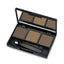 Refect Beauty Golden Rose eyebrow styling kit with three shades of brow powder, styling wax, tweezers, and brush. Ash