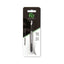 Refect Beauty Fe Optimum stainless steel straight tip tweezers in retail packaging for precise eyebrow grooming