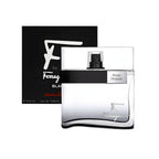 Refect Beauty Salvatore Ferragamo F By Ferragamo Black eau de toilette bottle and matching black fragrance box