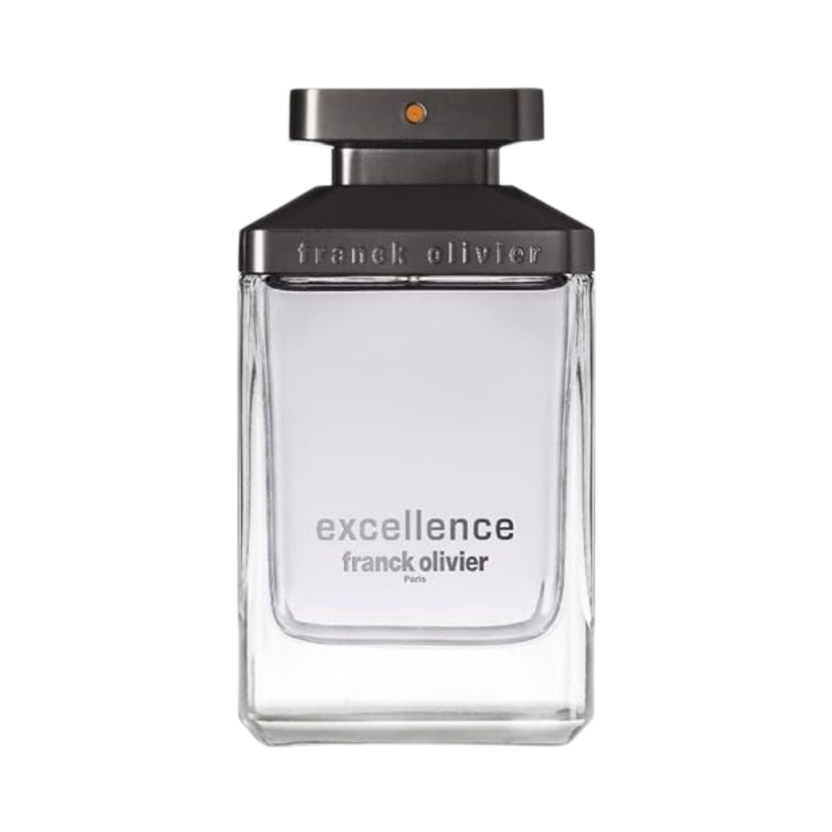 Refect Beauty Franck Olivier Excellence Eau de Toilette in a clear glass bottle with a dark metallic cap