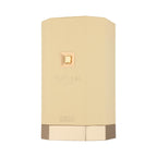 Refect Beauty French Avenue Meringue Eau de Parfum in a sleek, pale yellow hexagonal bottle with a metallic base.