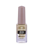 Refect Beauty Gabrini 3D nail polish in a neutral beige shade with a glossy finish and flat brush applicator 07