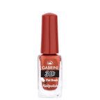 Refect Beauty Gabrini 3D nail polish in a shimmering copper red shade with a glossy finish in a glass bottle 61