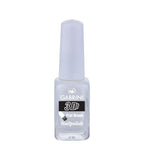 Refect Beauty Gabrini 3D nail polish in a clear bottle with a white cap, featuring a multidimensional glossy finish. 03