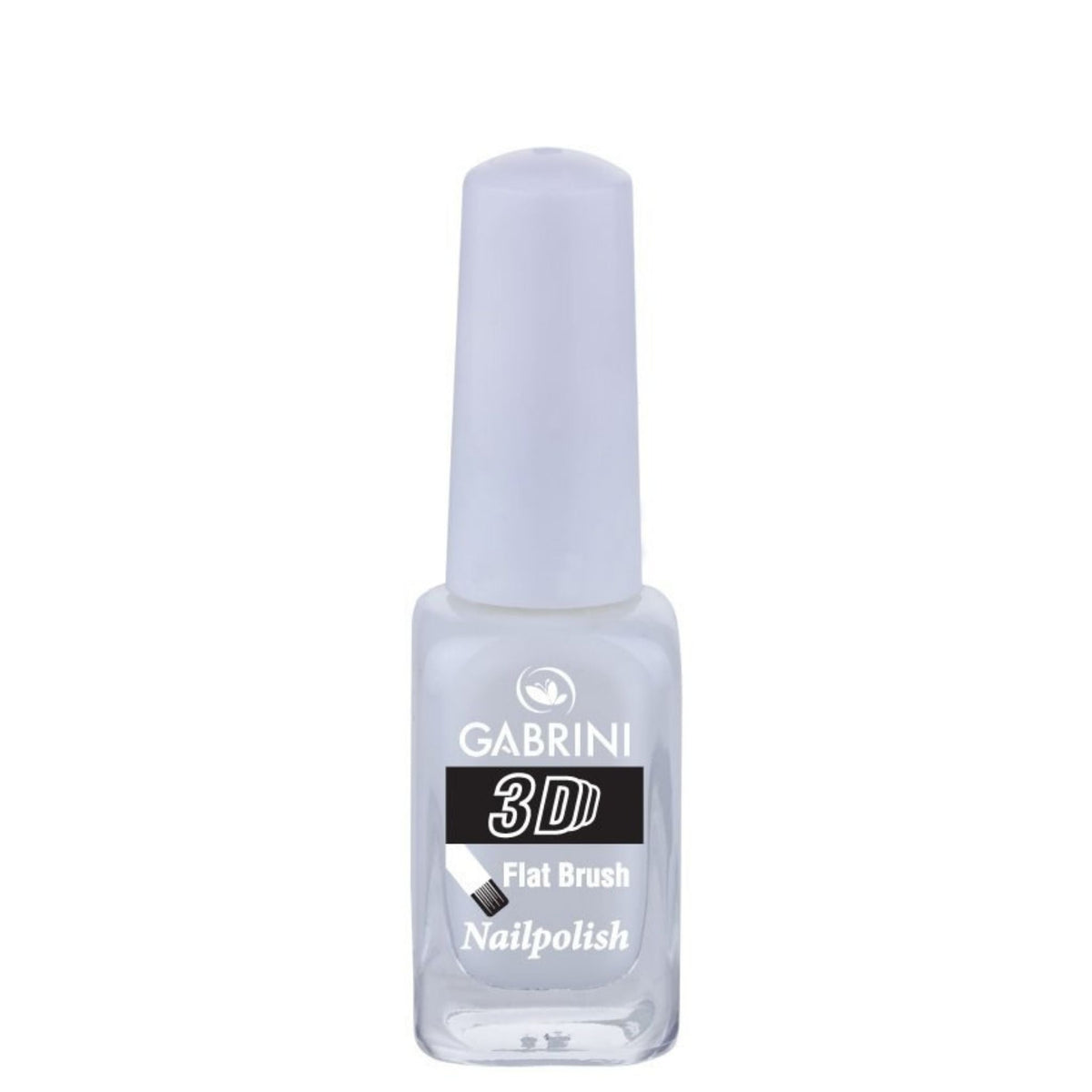 Refect Beauty Gabrini 3D nail polish in a clear bottle with a white cap, featuring a multidimensional glossy finish. 03
