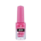 Refect Beauty Gabrini 3D nail polish in a vibrant pink shade with a glossy finish and flat brush applicator 17