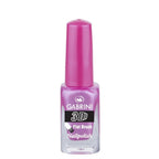 Refect Beauty Gabrini 3D nail polish in a vibrant pink shade with a glossy finish in a glass bottle 14