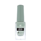 Refect Beauty Gabrini 3D nail polish in a soft sage green shade with a glossy finish and flat brush applicator 19