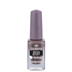 Refect Beauty Gabrini 3D nail polish in a soft taupe shade with a glossy finish and flat brush applicator 35