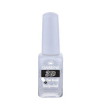 Refect Beauty Gabrini 3D nail polish in a white shade with a glossy finish and flat brush applicator 02